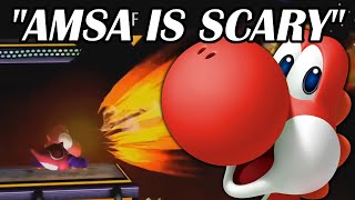 quotaMSa is scaryquot  aMSa Yoshi Highlights  Summit 9  Super Smash Bros Melee [upl. by Pacifa235]