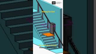 Standing Stair Lift  Stairs Elevator  Stair Lift idea stair lift elevator [upl. by Ahsatal799]