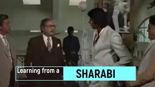 Amitabh Bachchan’s best scene from Sharabi AmitabhBachchan Sharabi JayaPrada Pran Amitabh4u [upl. by Barimah]