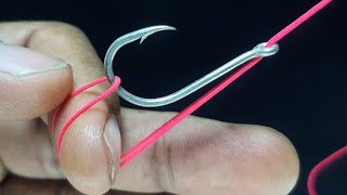 Palomar knot is the easiest fishing knot to make and is very strong [upl. by Enahs]