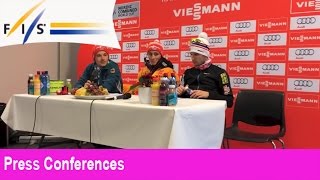 Press Conference Lillehammer Individual Gundersen 06122014 [upl. by Airamesor]