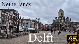 Exploring Delft Netherlands I 2024 I 4K [upl. by Bj]