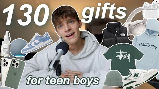 100 CHRISTMAS GIFT IDEAS for teen boys 2023 teen gift guide [upl. by Ahseyk719]