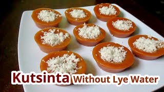 Kutsinta Without Lye Water  Kutsina Recipe [upl. by Delila]