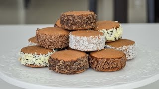 Alfajores de Maicena de Chocolate  Tan Dulce [upl. by Archambault]