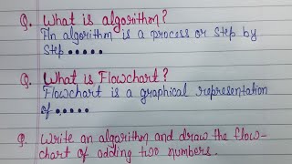 What is Algorithm and Flowchart in Hindi  Examples Symbols Concept  C Language Tutorial in Hindi [upl. by Sarson438]