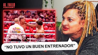 CAMPEONA MUNDIAL DE BOXEO OPINÓ SOBRE LA PELEA DE SHELAO VS VIRUZ la locomotora [upl. by Relyks]