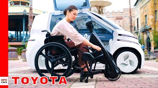 Toyota BEV Electric Vehicles and Wheelchair [upl. by Akeihsat783]