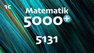 Matematik 5000 1c 5131 matte 1c [upl. by Snowman]