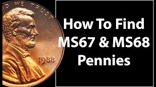 Grading MS67 MS68 Lincoln Memorial Cent Pennies [upl. by Bolan466]