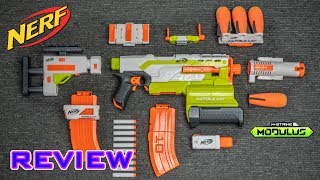 REVIEW Nerf Modulus Ultimate Customizer Pack  HOLY TACTICS BATMAN [upl. by Neelik122]