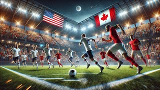 🔴LIVE  USA VS CANADA  football live match football ytshorts shortsfeed [upl. by Swayder]