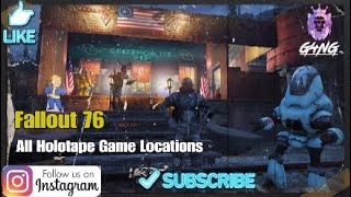 Fallout 76 Holotape Game Locations amp Help [upl. by Aklam]