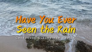 HAVE YOU EVER SEEN THE RAIN  Karaoke Version  in the style of Creedence Clearwater Revival [upl. by Kerril]