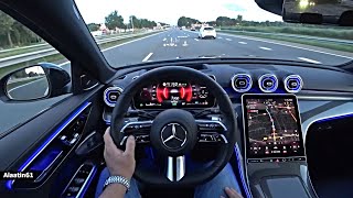 The New Mercedes C Class AMG 2024 Test Drive [upl. by Attinahs301]