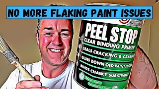 Stop Flaking Peeling Paint Now with Zinsser Peel Stop [upl. by Pilloff]