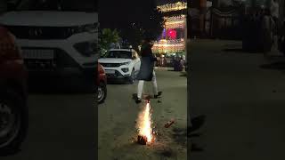 Firework 🎇🎆 fountain skyshots crackers firecracker shorts diwali2024 shorts skyshot [upl. by Allina787]