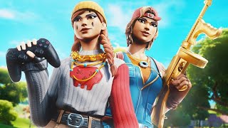 FORTNITE MET JORDYSTORM [upl. by Yelrihs]