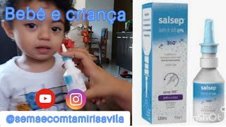 Salsep 360° spray bebê e criança👶 [upl. by Mccourt47]