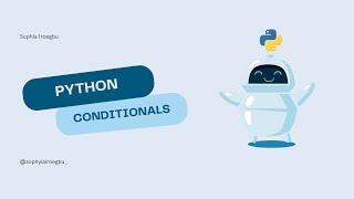 Conditionals in Python If Elif amp Else Statements  Python Tutorial for Beginners [upl. by Soo]