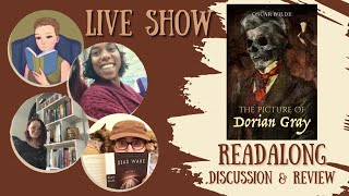 The Picture of Dorian Gray LIVE SHOW  Readalong Book Review and Discussion [upl. by Trinette]