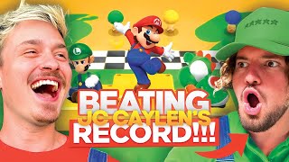 Trying To Beat Jc Caylen’s Mario Party Record  Speedrun [upl. by Dnama]