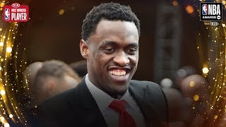 Pascal Siakam Wins Kia Most Improved Player  2019 NBA Awards [upl. by Acirdna]