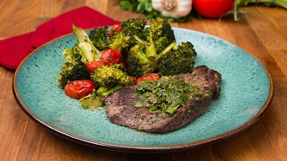 Steak And Pesto Veggies [upl. by Yerga]