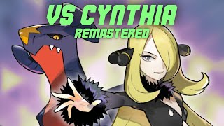 Battle Cynthia Remastered  Pokémon Black and White [upl. by Feigin]