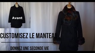 DIY  131 Customisez le manteau Mode tendance 2021 Donnez une seconde vie  Facile et rapide [upl. by Zeuqirdor]