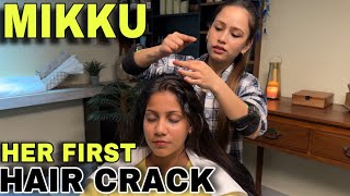 Mikku Barber head massage with effective Hair cracking for Instant Migraine pain relief amp ASMR Relax [upl. by Ahcsap]