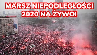 ✅ Marsz Niepodległości 2020  Transmisja NA ŻYWO [upl. by Moulden]