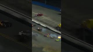 2020 Daytona 500 Big One shorts crash nascar racing daytona 2021 thebigone viralvideo usa [upl. by Ecadnac897]