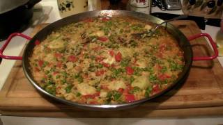 Paella de Mariscos  SurfinSapo Style  Part Two [upl. by Healion]