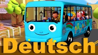 Die Räder vom Bus  Teil 4  Kinderlieder  LittleBabyBum [upl. by Rollet]