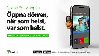 Paxton Entryappen  Öppna dörren närsomhelst varsomhelst [upl. by Semreh440]