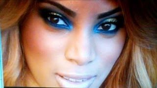 Blue Gold Smokey Eye Makeup Tutorial [upl. by Vincenta]