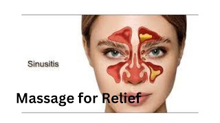 Sinus Massage Exercises [upl. by Highams]