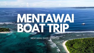 SURFING BOAT TRIP TO MENTAWAI メンタワイ島ボートトリップ [upl. by Tnilf88]