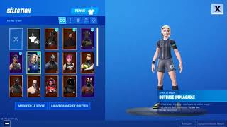 Compte fortnite YOPMAIL Compte Chevalier noire [upl. by Novaat]