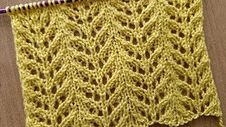 Simple amp Beautiful Knitting Pattern Knitting Time [upl. by Akemehc241]