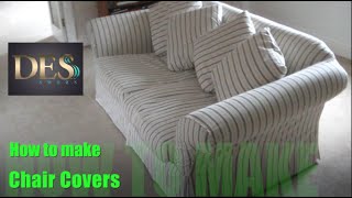 How to make Chair Cover of Arm Caps [upl. by Egwan]