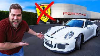 I BOUGHT A PORSCHE GT3 TO REPLACE MY BROKEN FERRARI [upl. by Horter]