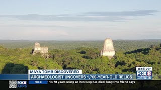 Tulane Archaeologist Discovers Ancient Mayan Tomb [upl. by Hartley]