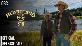 Heartland Season 18 Official Release Date  Heartland S18 Trailer  CBC [upl. by Sema558]