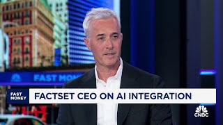 FactSet CEO on AI integration in latest financial products [upl. by Kris]