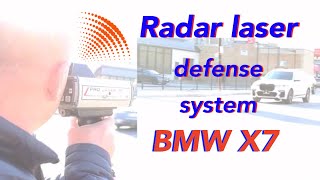 2021 BMW X7 Radar laser defense system [upl. by Yentruok238]