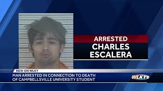 Man arrested in connection to Campbellsville University student death police say [upl. by Annot]