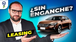 ¿SACAR UN COCHE SIN PAGO INICIAL🚗  😮Todo lo que debes saber del LEASING 🔥 [upl. by Vincents]