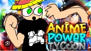 VIREI UM ANIME 2  ANIME POWER TYCOON [upl. by Glynn976]